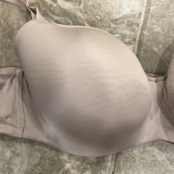 TORRID BEIGE 360° BACK‎ SMOOTHING LIGHTLY LINED FULL COVERAGE BALCONETTE BRA - Picture 14 of 16